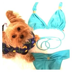 Turquoise Vix Two Piece